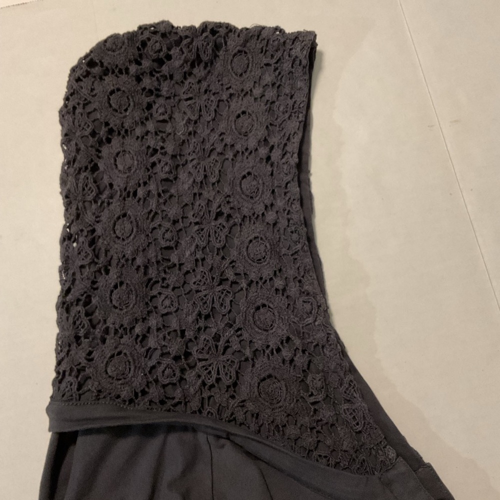 Athleta‎ Gray Long Sleeve Dress with Lace Detail - Picture 11 of 14
